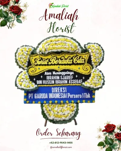 Papan Bunga Duka way halim