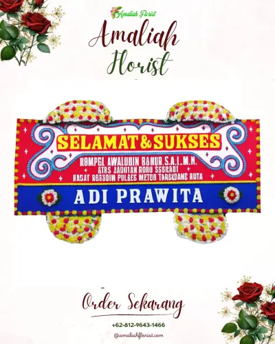 Karangan Bunga Ucapan Selamat way halim